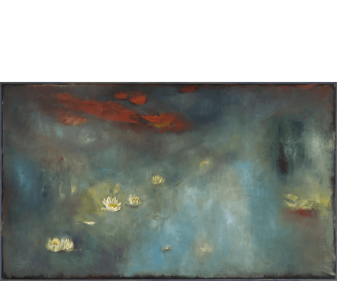 Seerosenweg - 177 x 103 cm