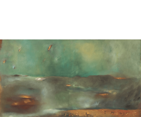 Der Planet träumt - 173 x 102 cm