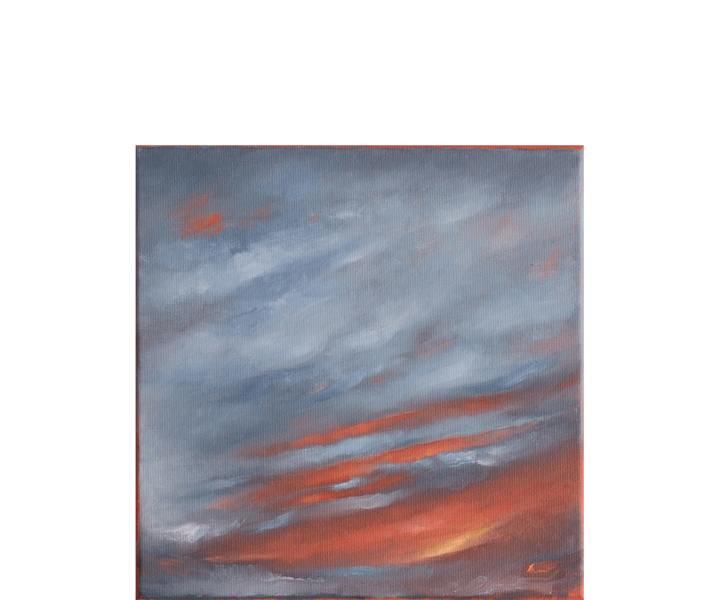 Himmel - 30 x 30 cm