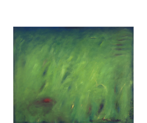 Grüner Tanz - 80 x 60 cm