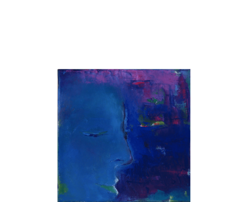 Lächelnder Buddha - 30 x 30 cm