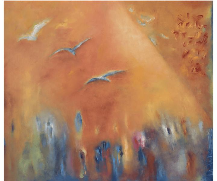 Pfingsten - 150 x 140 cm