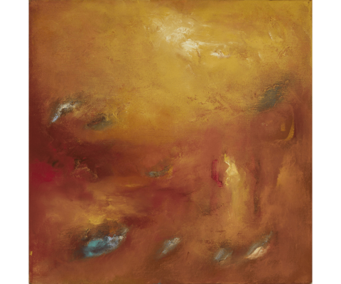 Auf dem Weg - 40 x 40 cm