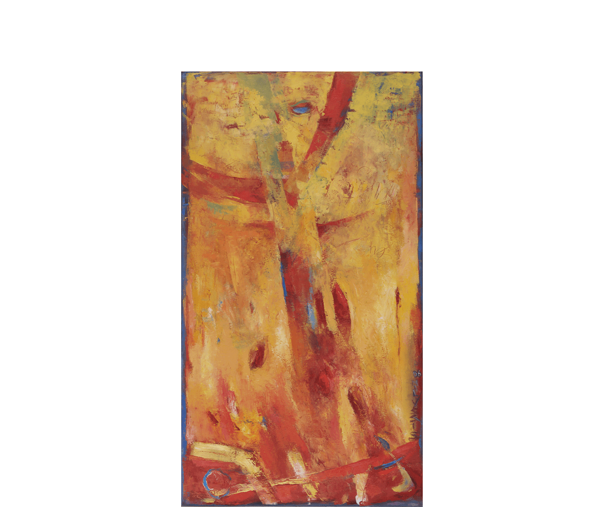 Auferstanden - 69 x 124 cm